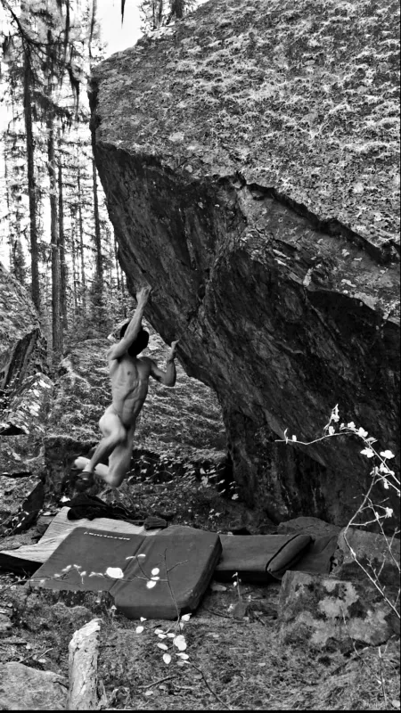 Climbing hard! (Not the way you think.. I think?) by retro_specs_