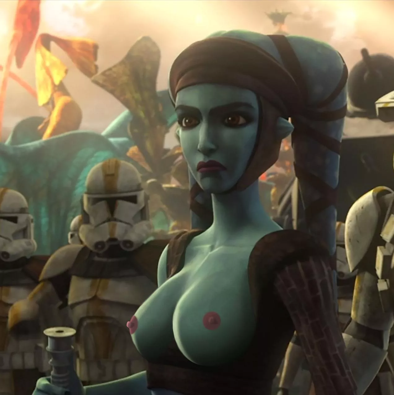 [Clone Wars] Aayla Secura posted by TheFapscallion