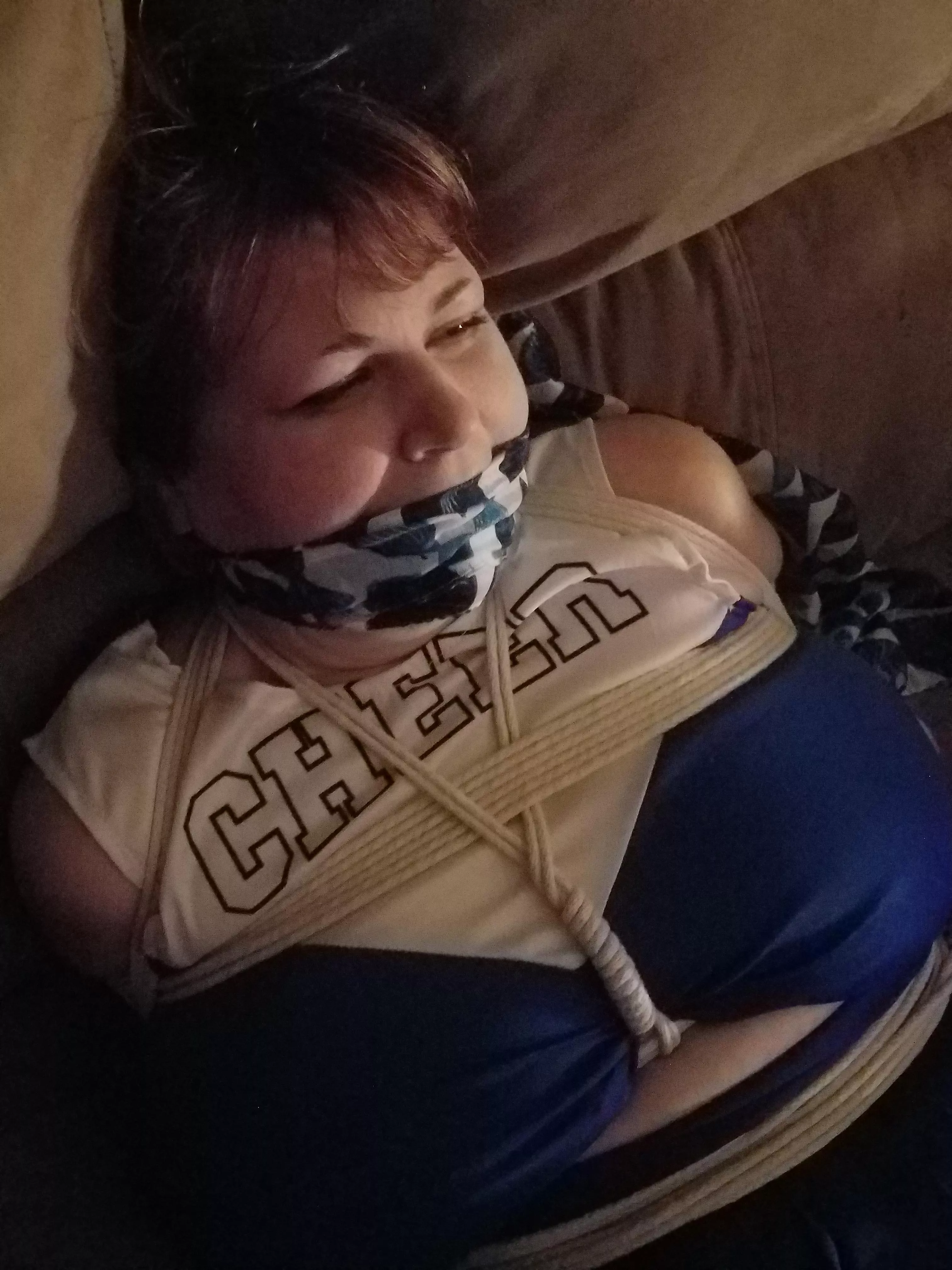 Close up from my cheerleader in bondage moment 🥰 posted by 1992kisy