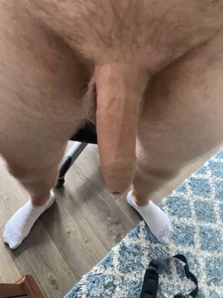 Close up of my uncut American cock [37] by uc779988