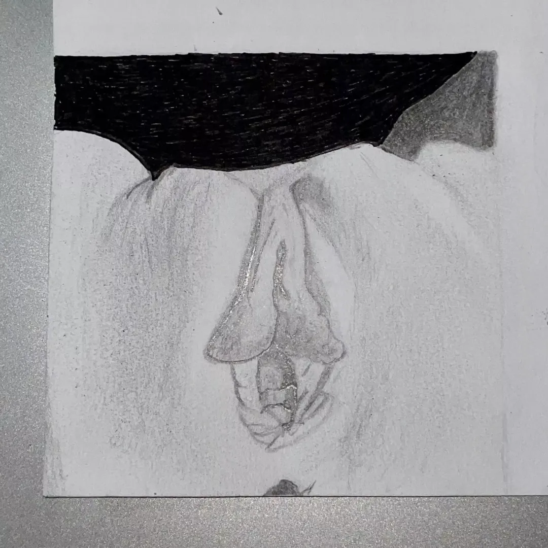 Close up quick drawing by me posted by VoxFati