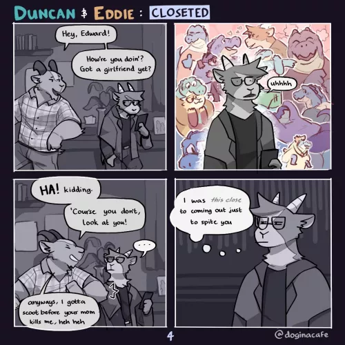 Closeted Part 3! (@doginacafe in Twitter!) by VioletPurplePink