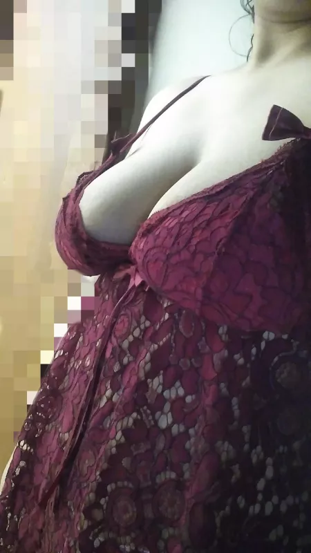 Closeup Of My WIFE'S bOObs. What would you do ;) by Plus_Bar_3400