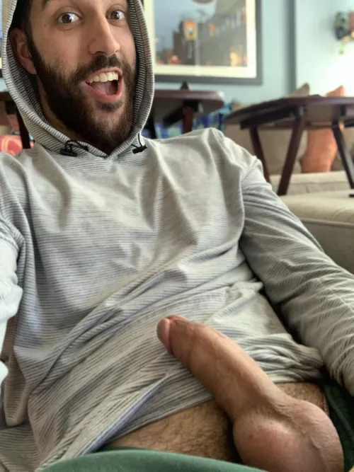 Clothes on, cock out. What’s next? 🤔 by titty_committee1