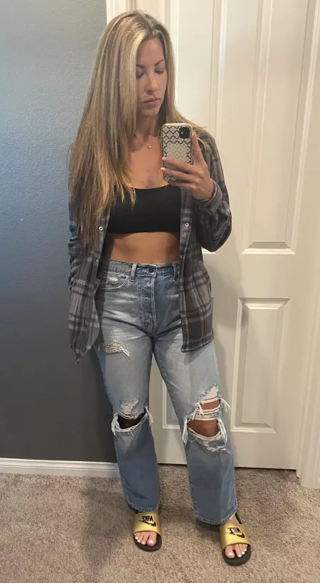 Clothes on makes your mind wonder what is underneath! 😘 by fattdaddy87