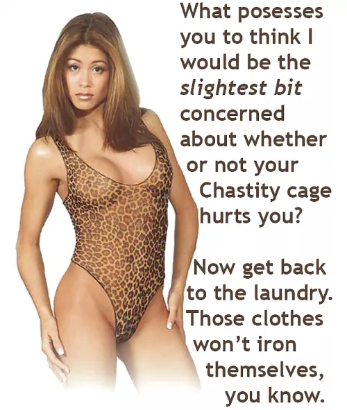 Clothing never does that. by cbtok