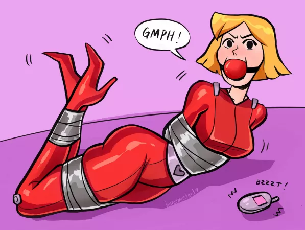 Clover Totally Taped Up (huniemustard) [Totally Spies] by mustardhunie