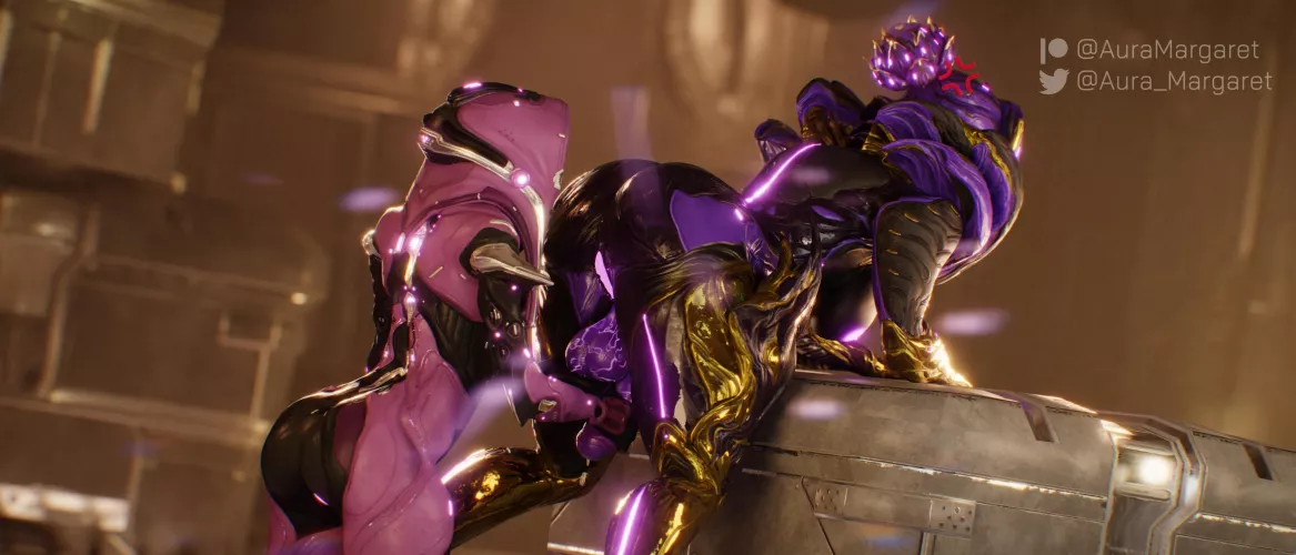 Cock milking (futa) ft. [Saryn] OC & [Wisp] OC by AuraMargaret