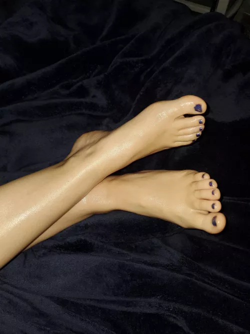 Coconut oil before bed... by footfunwife