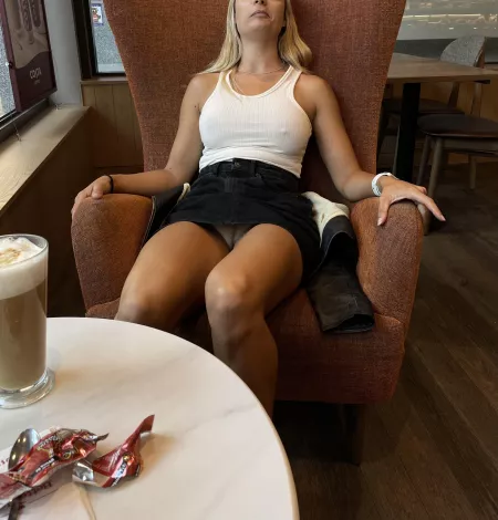 Coffee anyone (f) by Fithappymilf