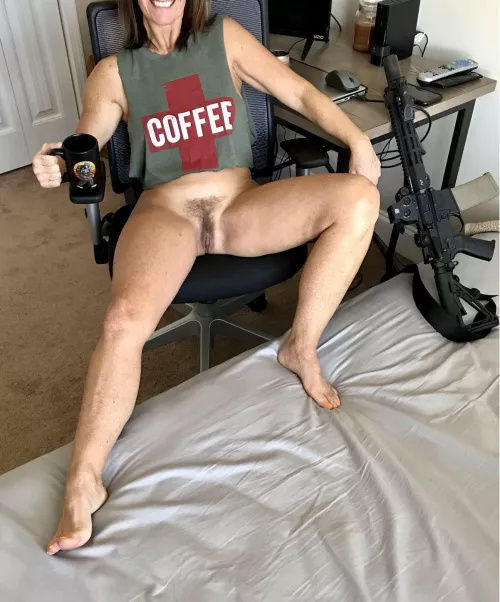 Coffee & Cunnilingus Day: Tactical Sasquatch sighting [F48] by leavesomefuzzplease