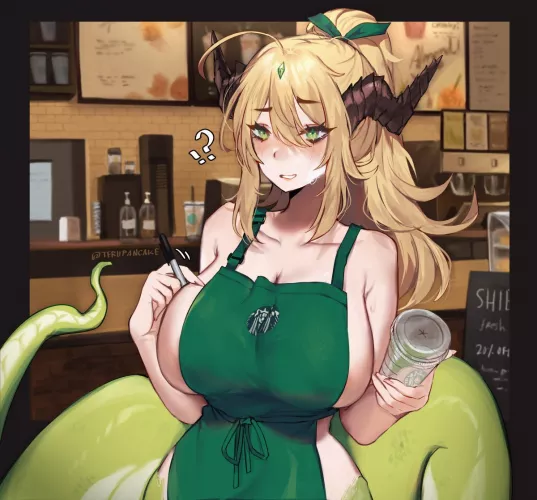 Coffee Snek. by Old-Moonlight
