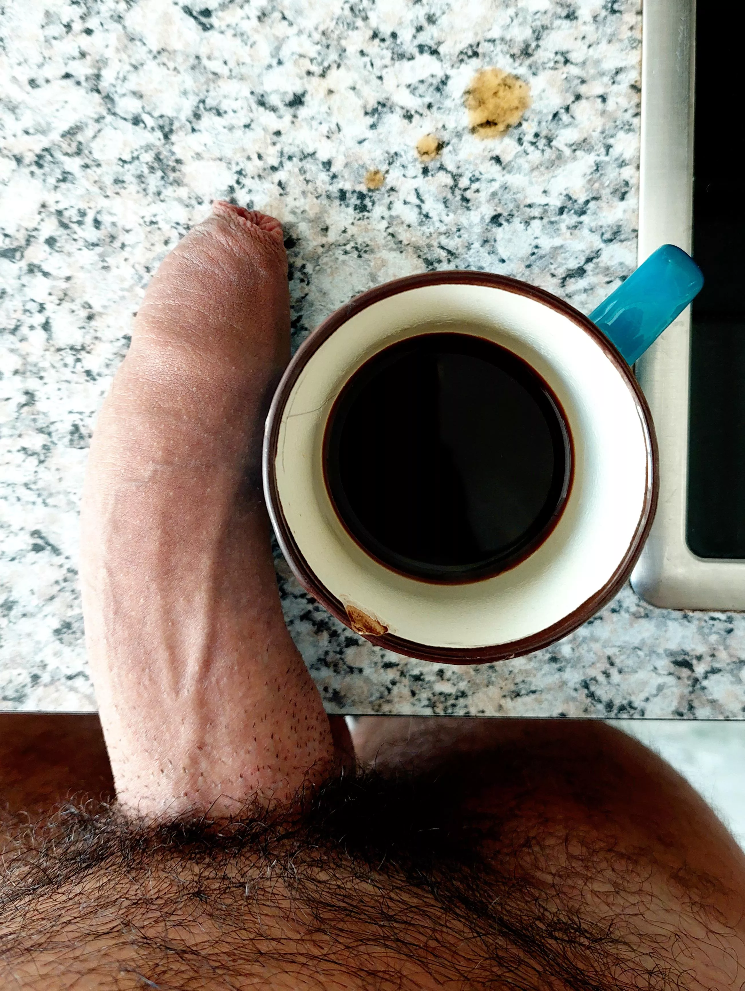 Coffee-flavored foreskin 😈💦 posted by Millennium_Duck