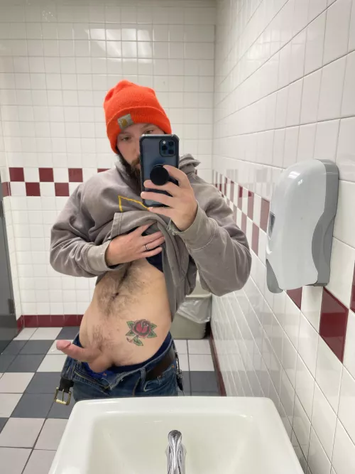 Cold af tight sack bathroom chillin by kuzilla96