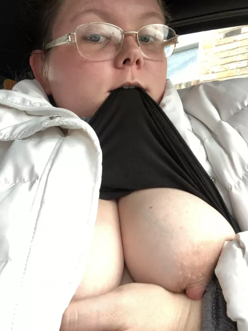 Cold in my truck warm me up? [f] by BetchtitsMcgee