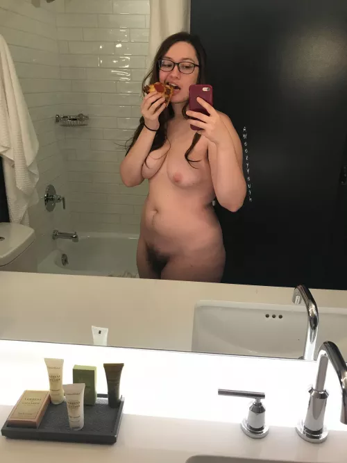 Cold pizza for breakfast after sucking dick lol by ImAWoozyYouth