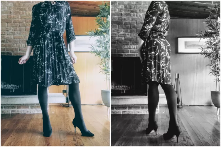 Cold Temps = Opaque Tights by midwest1833