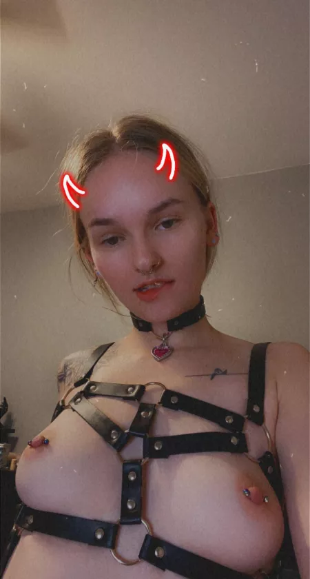 Collared & ready for daddy by Affectionate_cici492