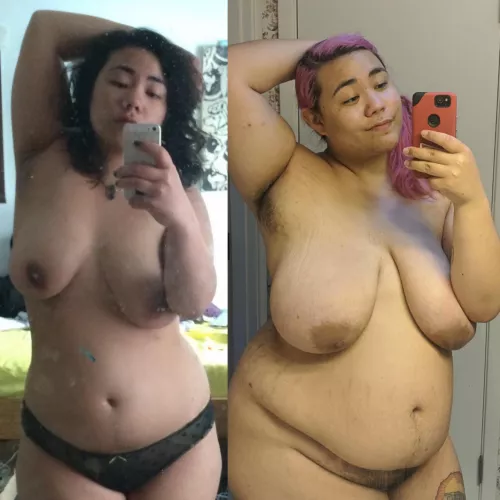 College sucked, but I've gotten fat & happy since then. ☺️ by swamp-thing-slut