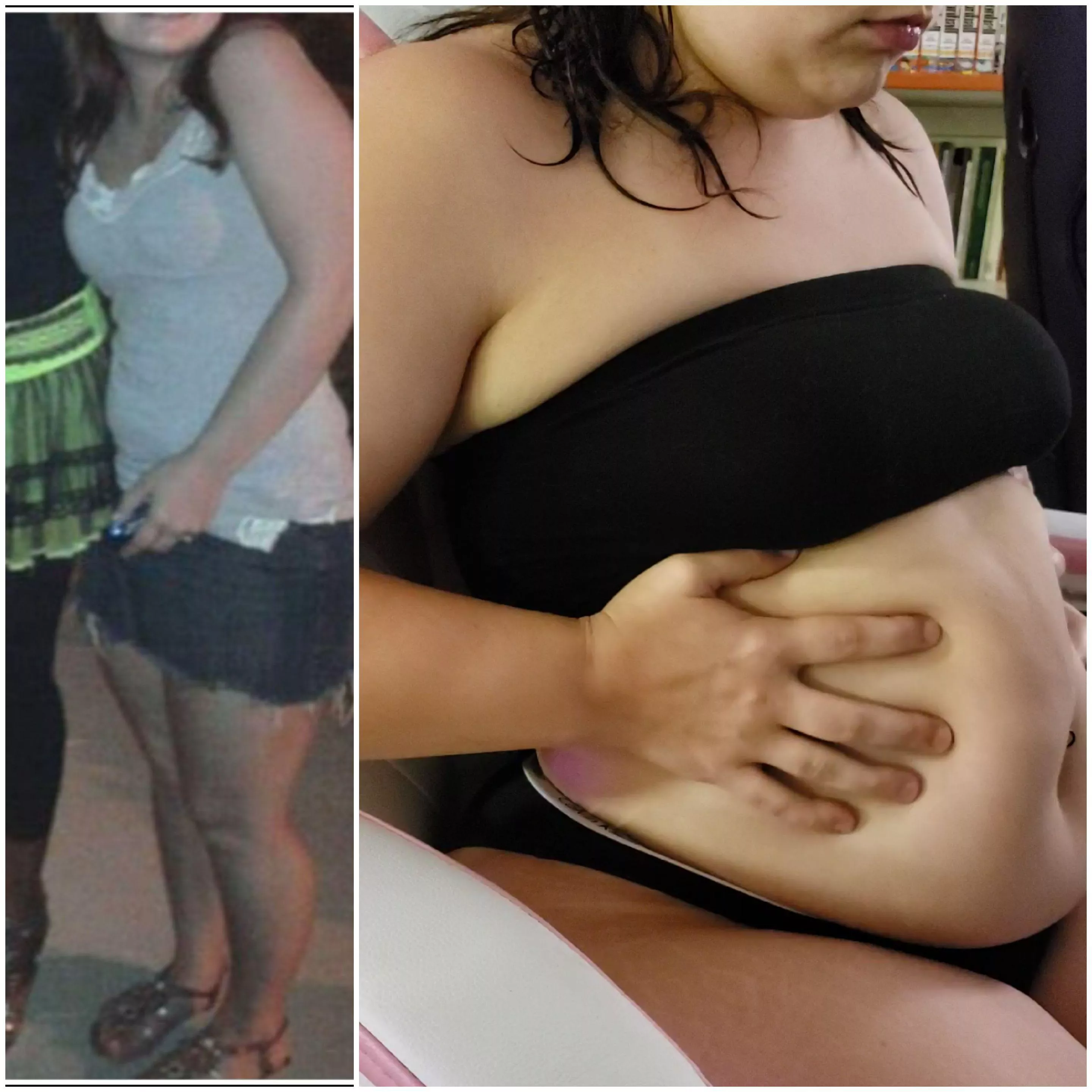 College to today. posted by -pinegrove-