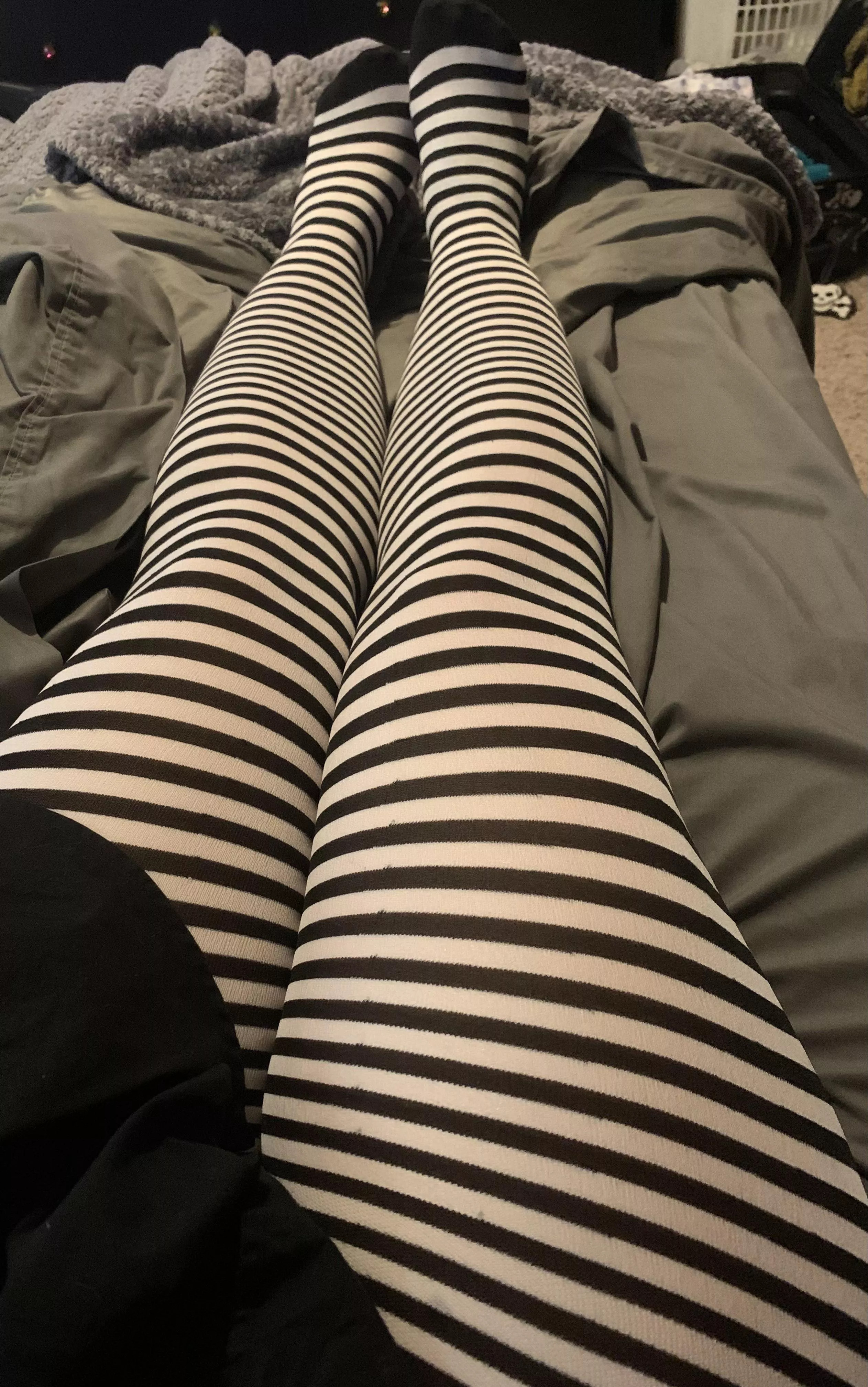 Colors of the day 🖤🤍 posted by mystic_rose42