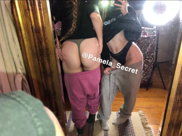 COMBO PANTY PACKS AVAILABLE!! [selling] dirty panties! New roomie has come to the dark side 😈 Custom order now! Kik me @Pamela_Secret [19] & [21] by Pamela_secret