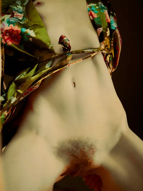 Come and lick my bush, I love guys that find my hair a turn on. by wegonaked