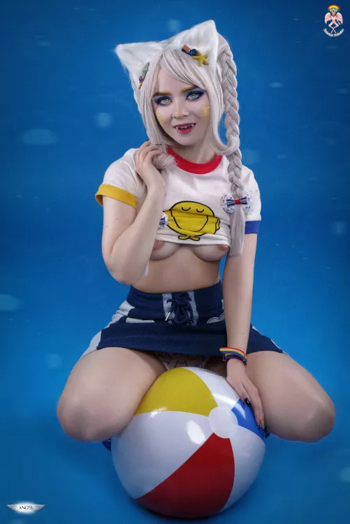 Come and take the ball from me, senpai 😏💙 by TatyanaVikernes