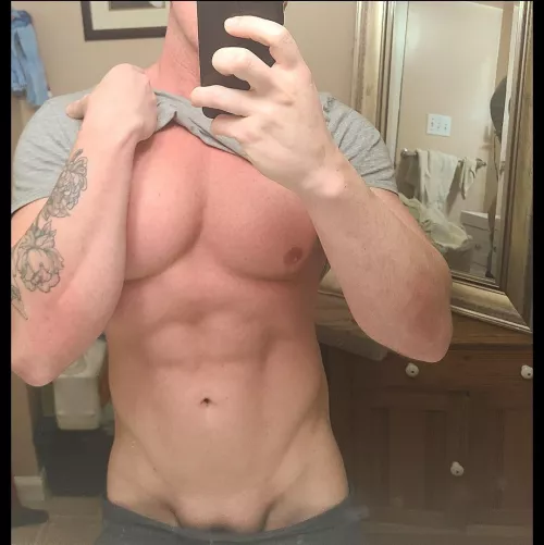 Come rub your hands on my chest by Andremeda1