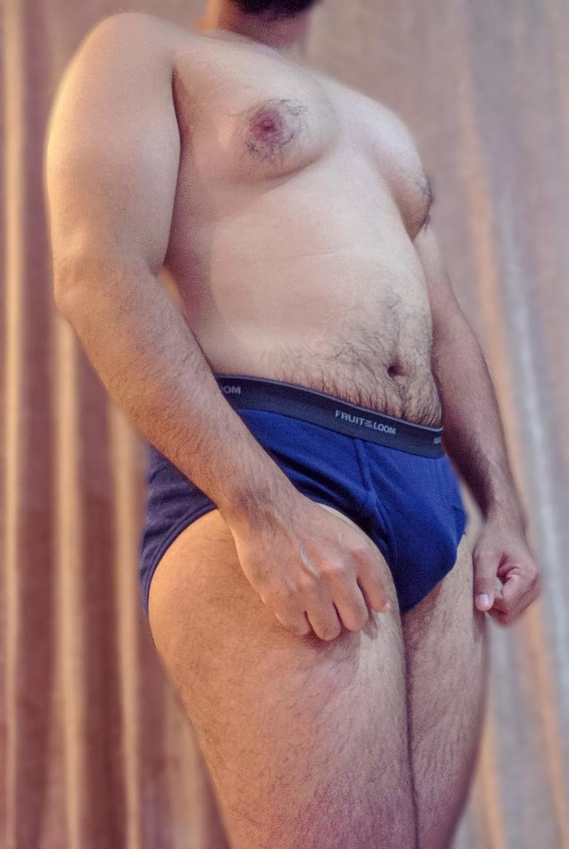 Comfy Blue. Trying to look bigger posted by WTFMI66