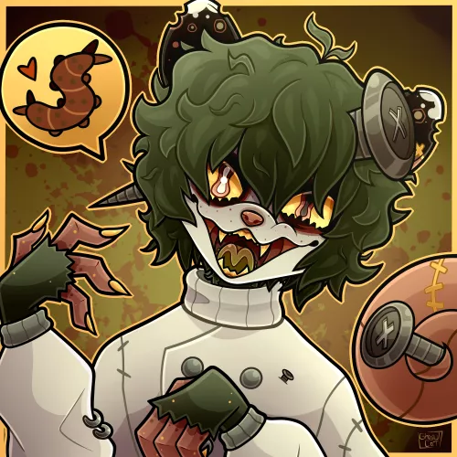 ★ Comm for LARVALIZE on twitter! ★ (by me) by Ghoulcats