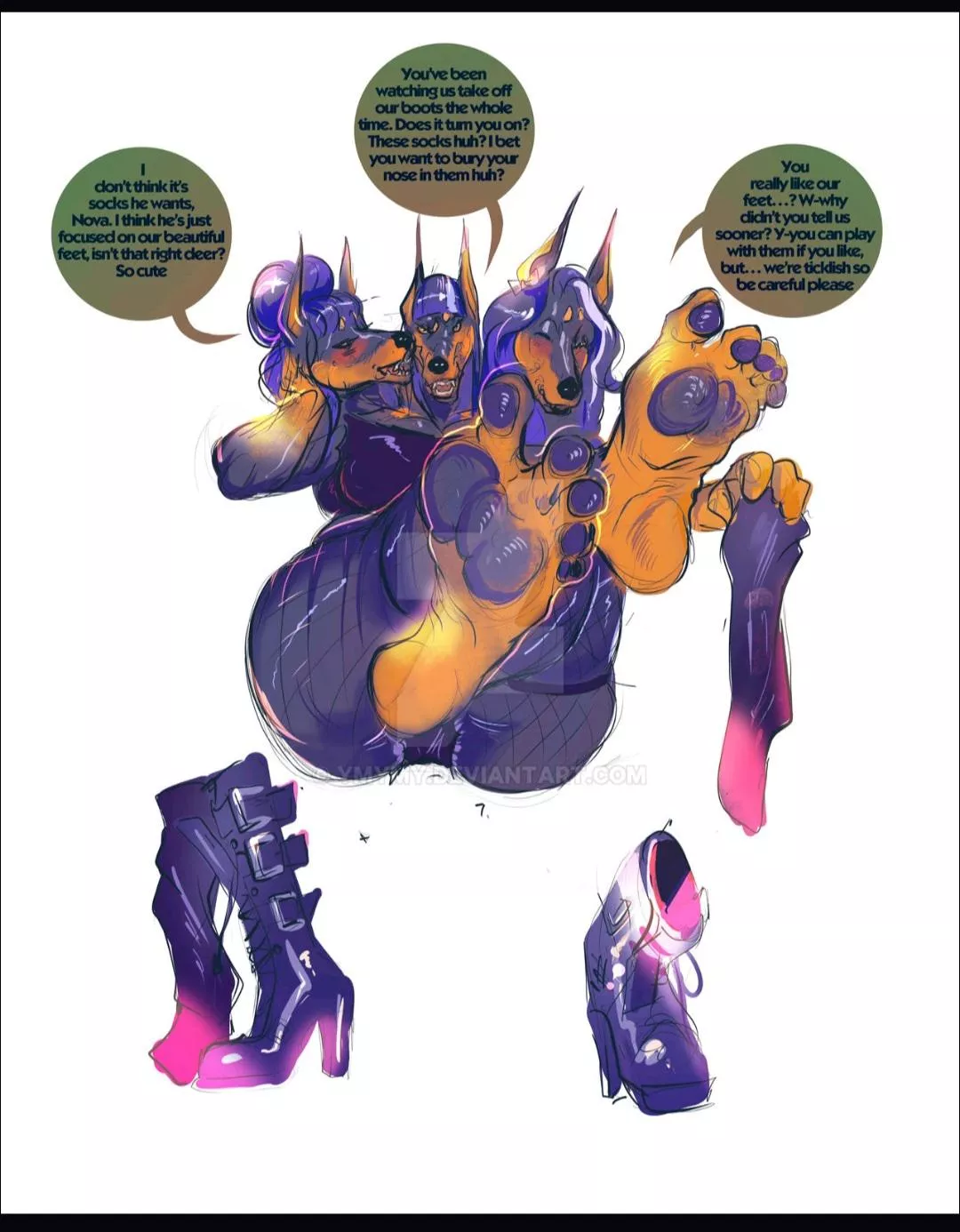 Commission Cerberus Girl Drawn by Me posted by TheYmymy