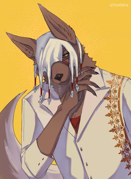 Commission for FacelessPupper - Art by me by Yue0sha