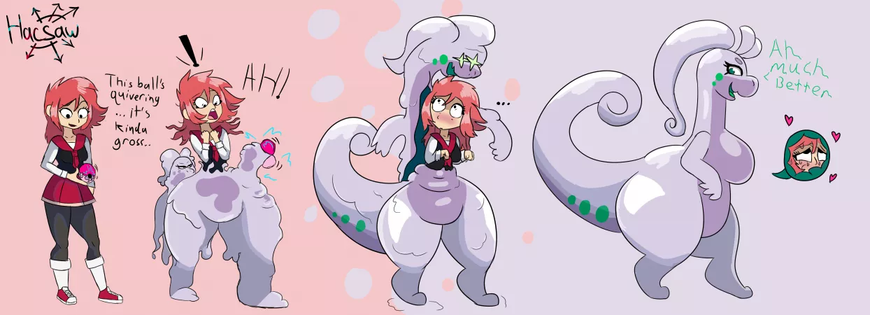 Companion ball: goodra. By Haccsaw by homework-mees
