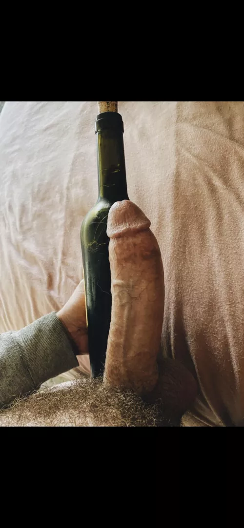 Compared to a wine bottle by nakedplants