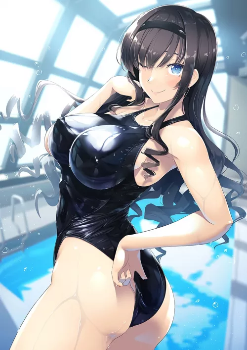 Competition Swimsuit [Amagami] by CheetahSperm18