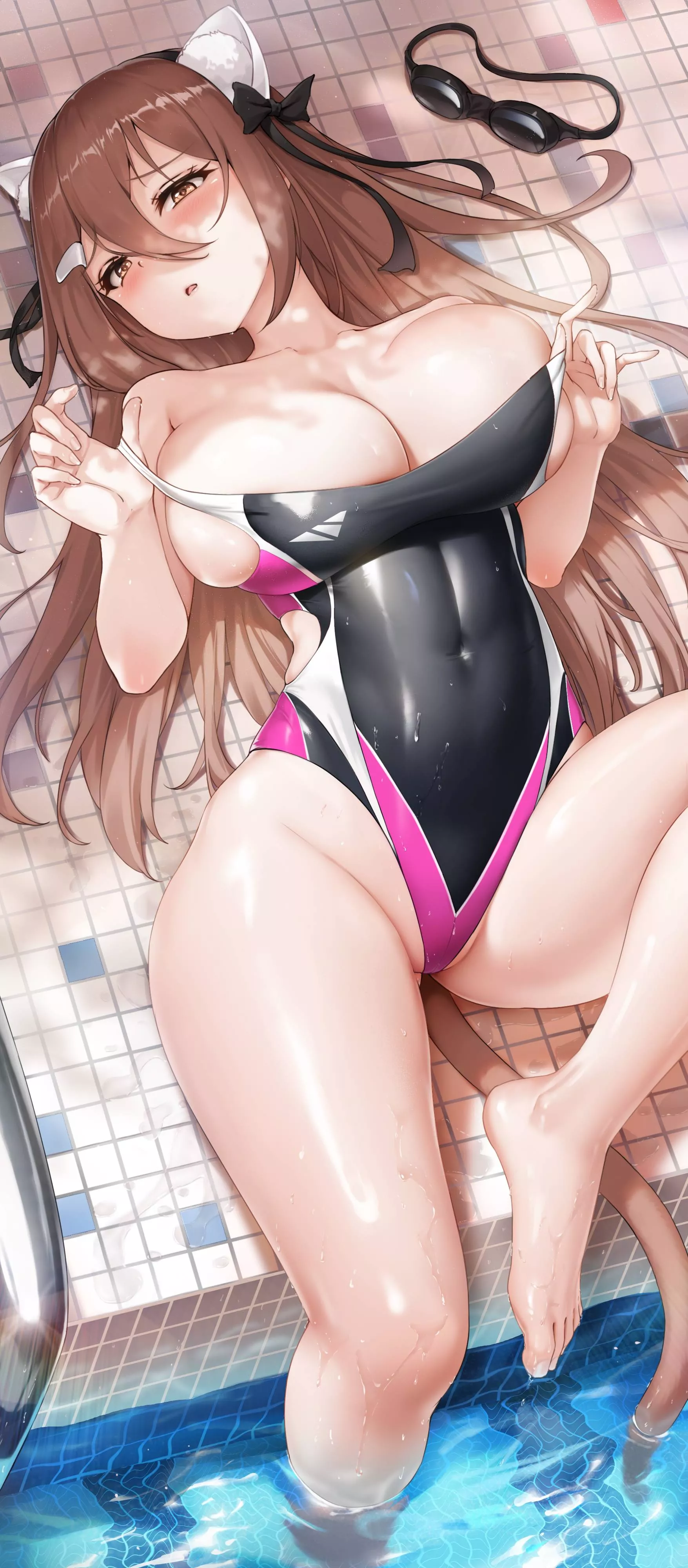 Competition Swimsuit [Original] posted by CheetahSperm18