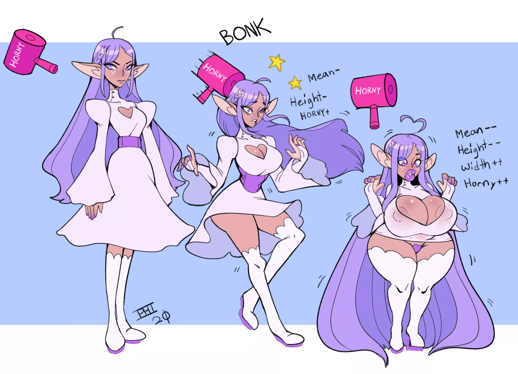 Compressing the Thiccness (bimbophi) posted by NekoNiiFlame