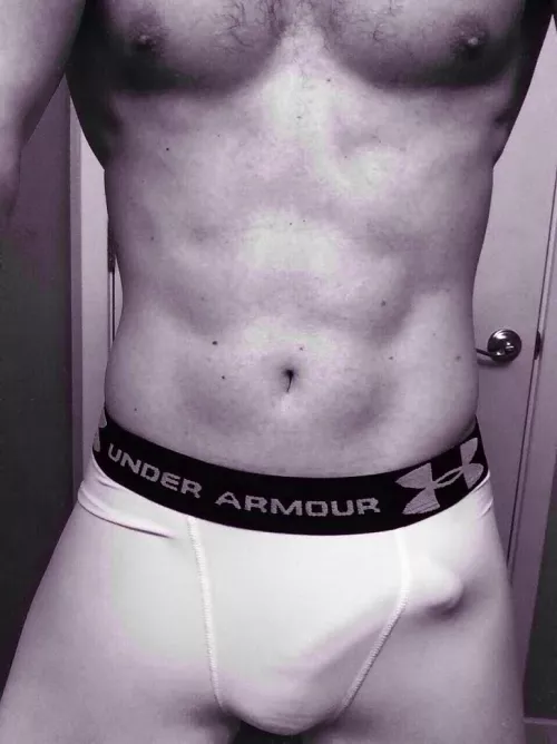 Compression shorts doing work. by WriteForPleasure