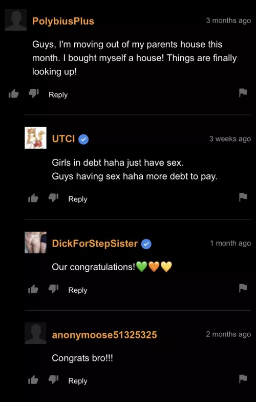 Congratulations on the new house! by CoffeeByTheFire