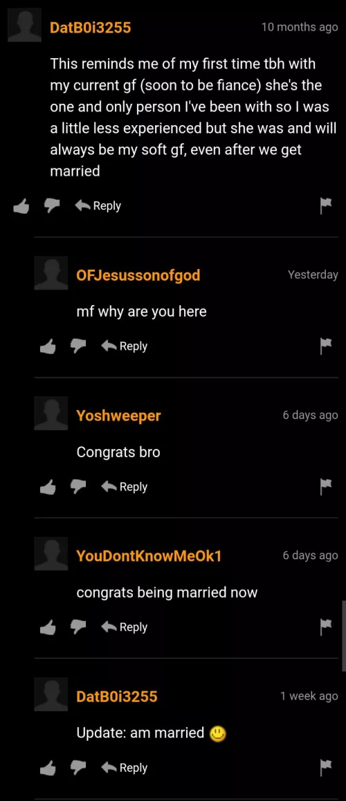 Congratulations to this man by Randomgrgamer