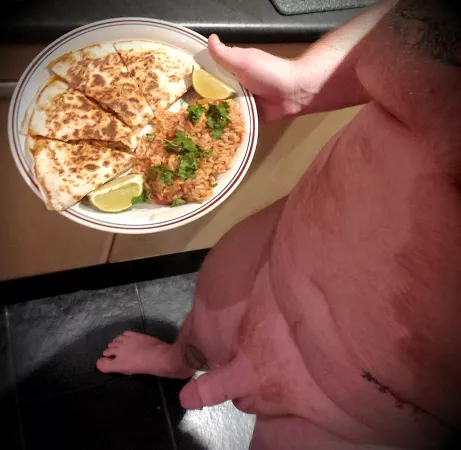 Cooking is definitely one of my favorite things to do. When cooking for myself clothing is optional by oubizle