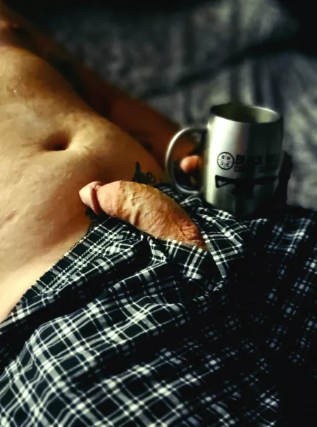 Cool Temps and grey skies outside... makes me want to linger in bed! by HaydenJac