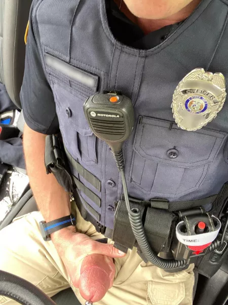 Cop cock for your Tuesday. by officerb36