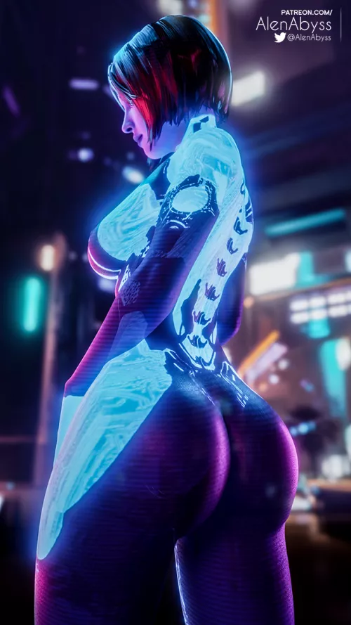 Cortana (AlenAbyss) [Halo] by Kuro-Oji