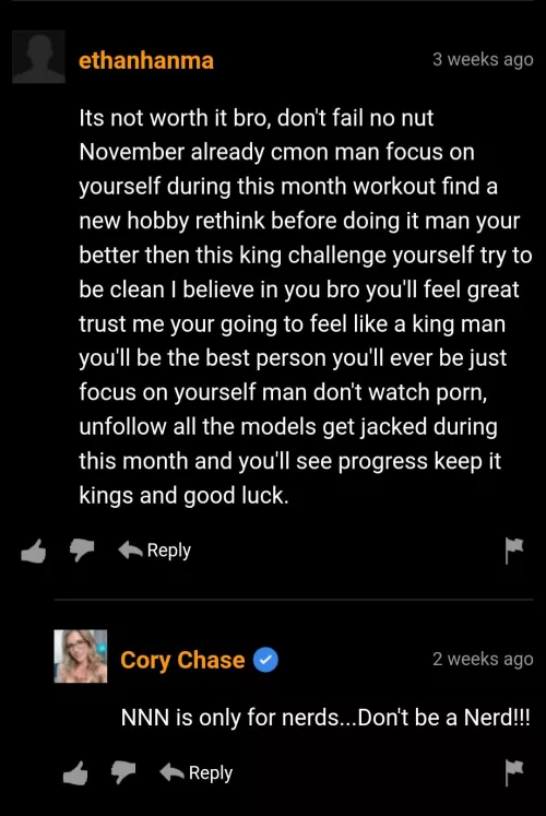 Cory Chase do be pretty hot tho by HakunaYaTaTas69