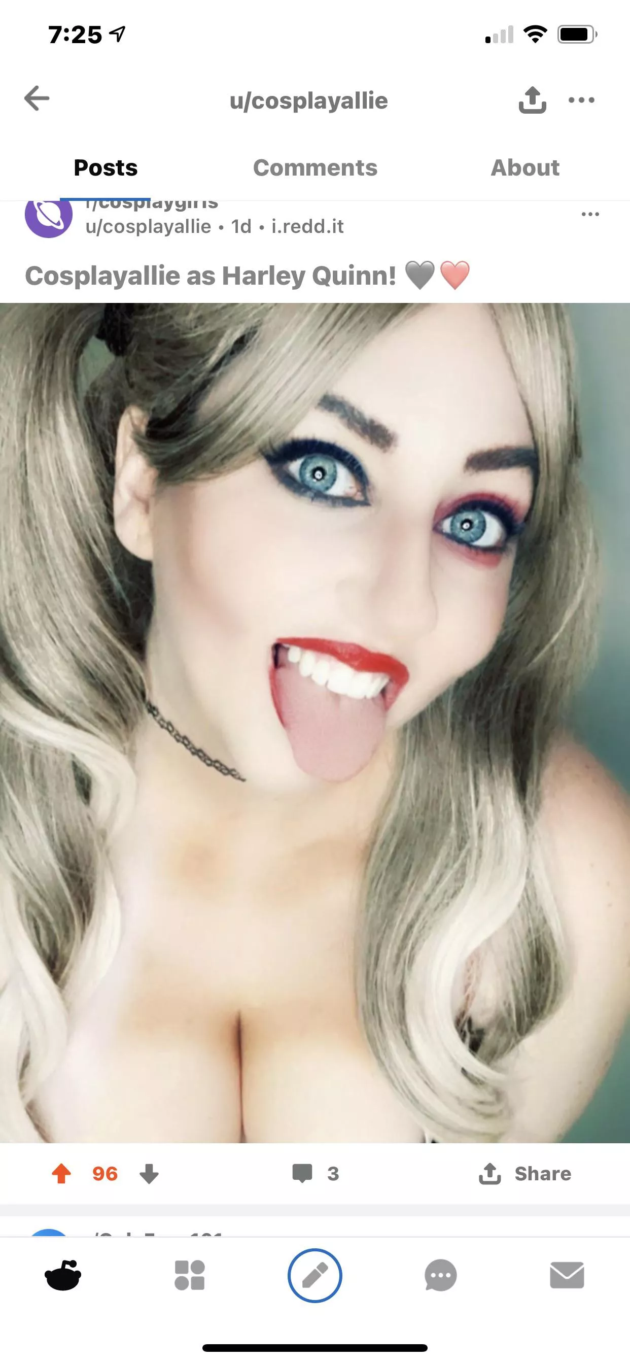 Cosplayallie as Harley Quinn! posted by cosplayallie