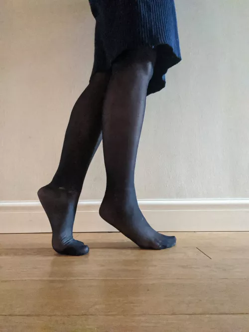 Cosy dresses and thick pantyhose ❤️ by iwantaria