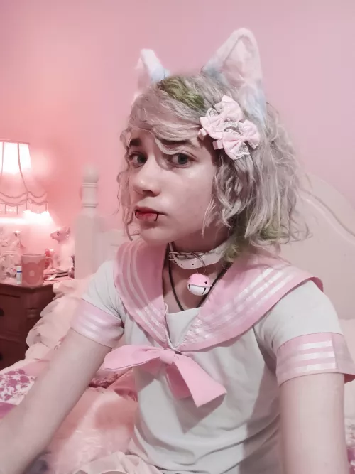 cotton candy kitten ^•x•^ by super_deformed