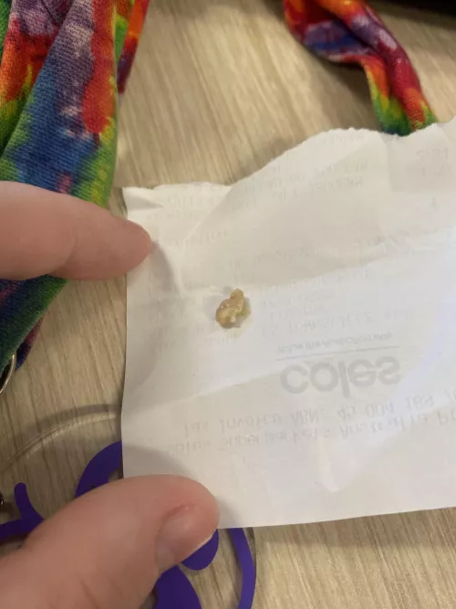 Coughed this up at work. by austargirl